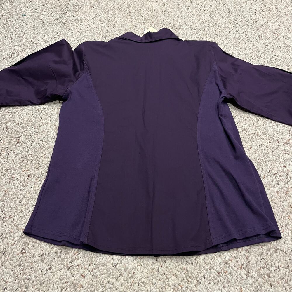 NWT Christopher & Banks Button Front Long Sleeve … - image 5